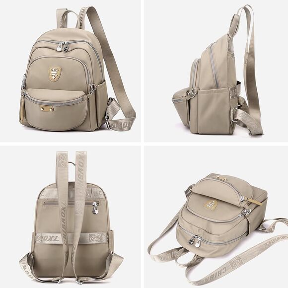 8194 Casual Mini Resistant Backpack Nylon 12.9 Inch Lightweight Simple Dual main image 9